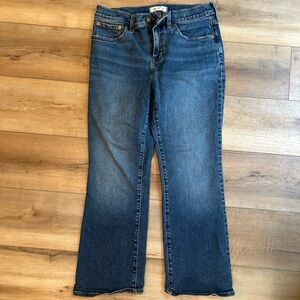 Madewell MidRise kick out jeans